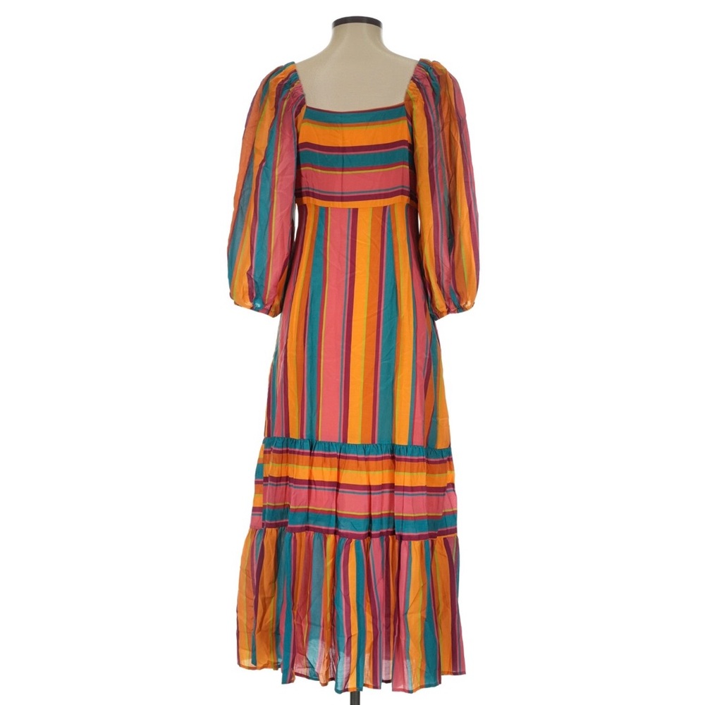 New FARM RIO Rainbow Stripe Dress - Picture 2 of 10